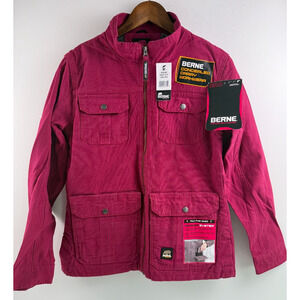 Berne Women Concealed Carry Workwear Lightweight Side Vents Jacket